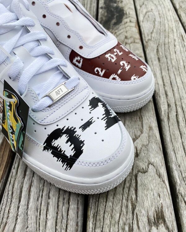 Aggretsuko Air Force 1 Custom Sneakers Stylish and One of a Kind