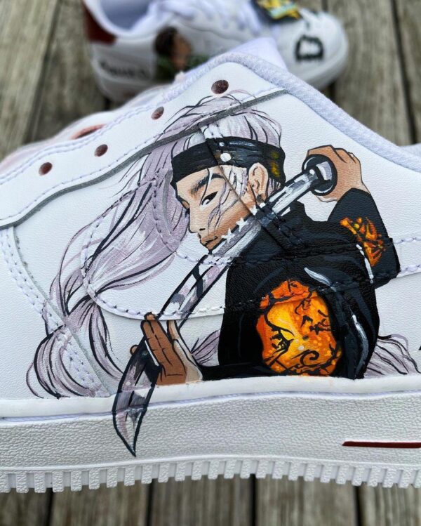 Aggretsuko Air Force 1 Custom Sneakers Stylish and One of a Kind