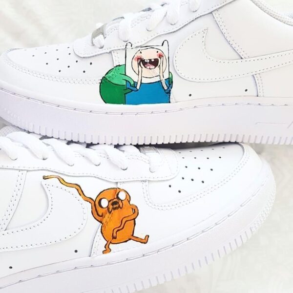 Air Force One Sneakers Adventure Time Design for Unique Style