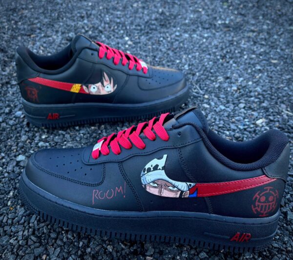 Air force1 custom luffy x Trafalgar Law Sneakers