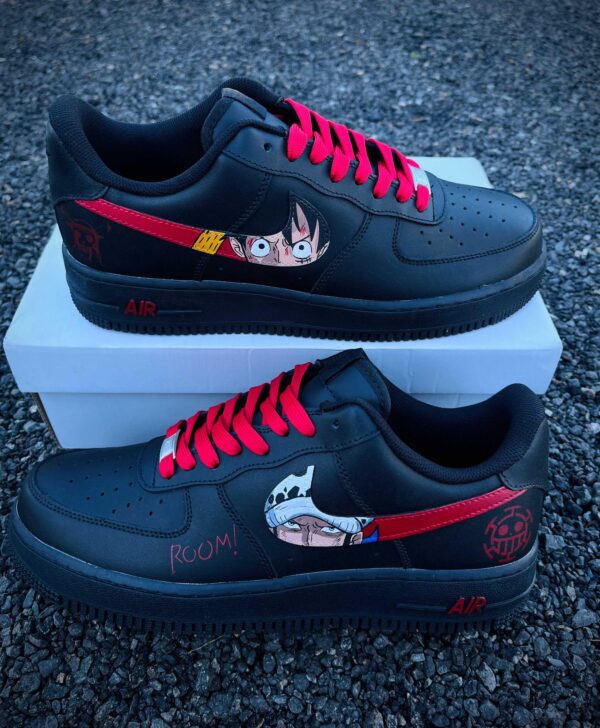 Air force1 custom luffy x Trafalgar Law Sneakers