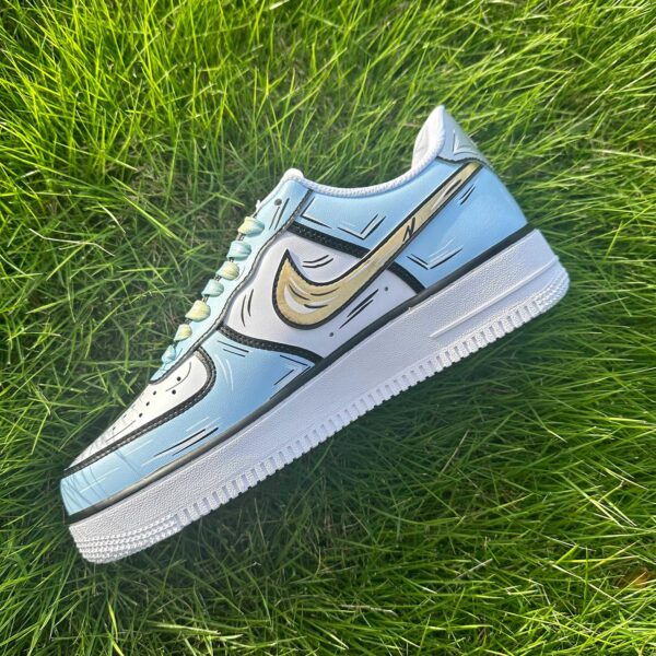 AnimeInspired Custom Air Force 1 Cute HandPainted Sneakers