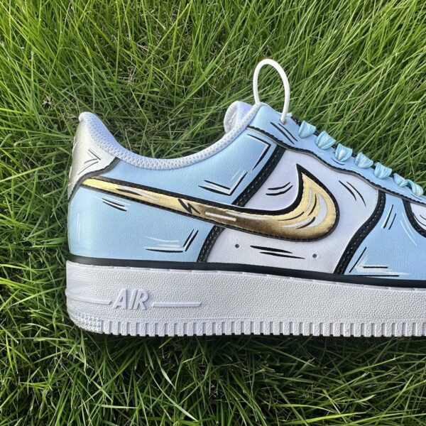 AnimeInspired Custom Air Force 1 Cute HandPainted Sneakers