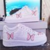 Butterfly Baby Pink Custom Air Force 1 Your Unique Sneaker Style