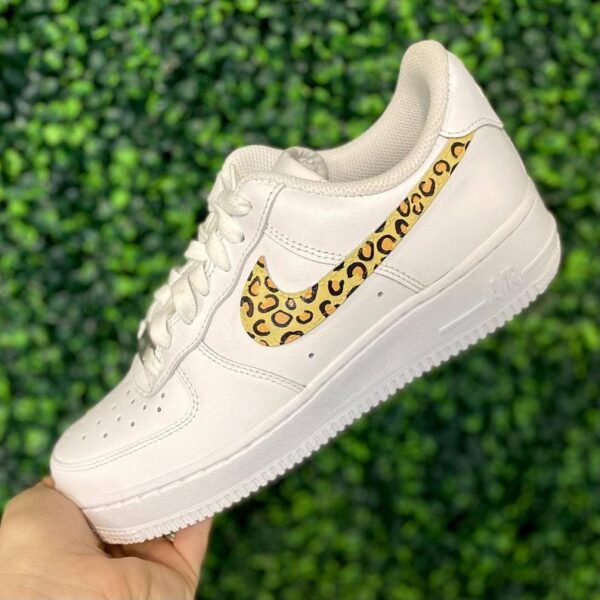 Cheetah Print Custom Air Force 1 Stand Out in Style