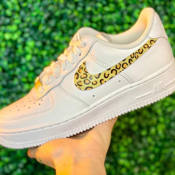 Cheetah Print Custom Air Force 1 Stand Out in Style