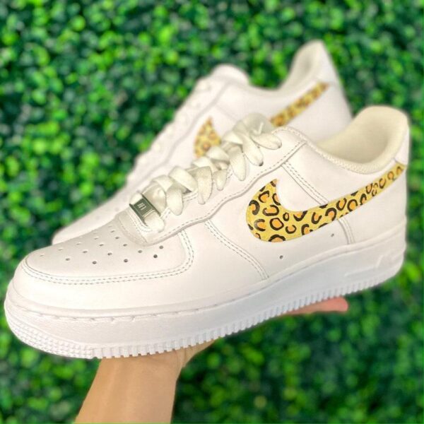 Cheetah Print Custom Air Force 1 Stand Out in Style