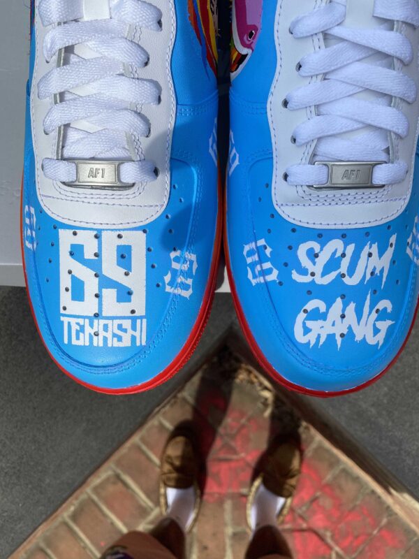 Custom 69 Nike Air Force 1 Tekashi Sneakers