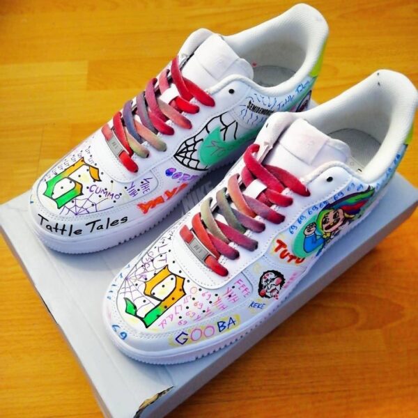 Custom Air Force 1 6ix9ine Sneakers