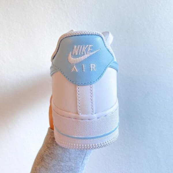 Custom Air Force 1 Baby Blue Color Block Edition