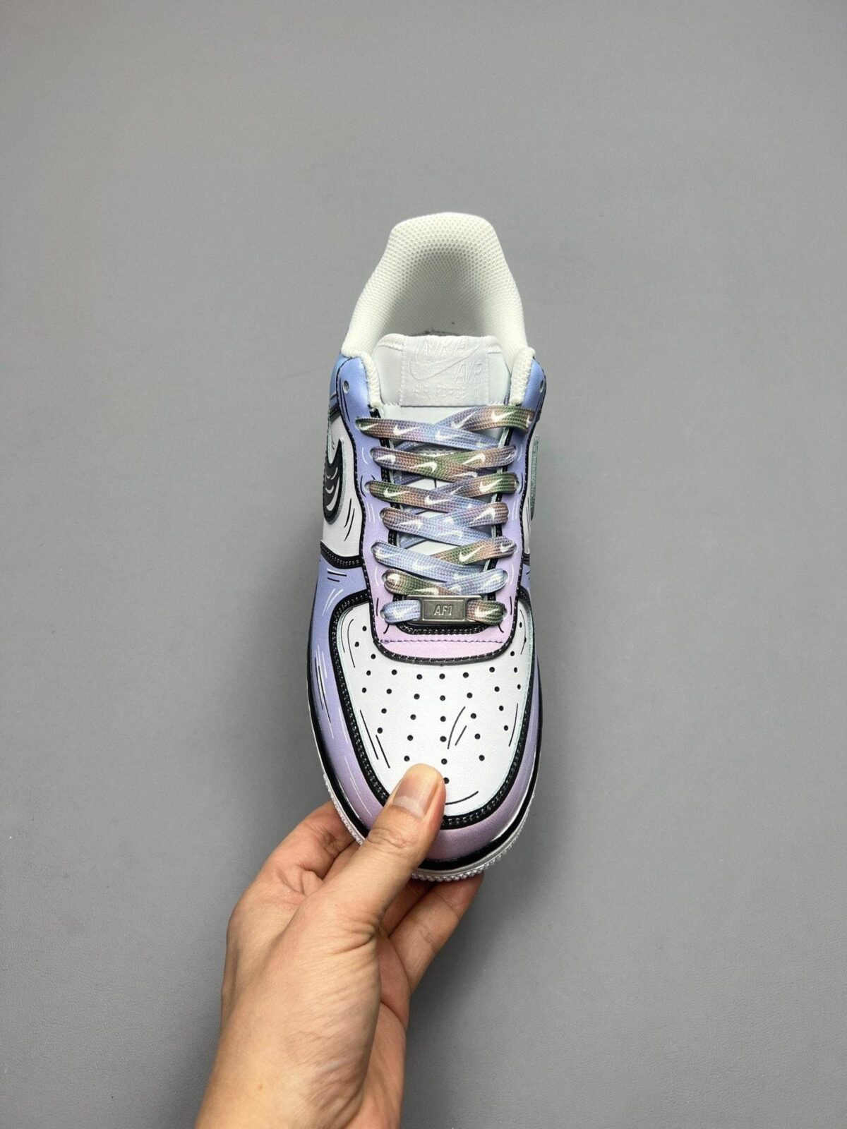 Custom Air Force 1 Cartoon Graffiti Nike AF1 Sneakers