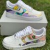 Custom Air Force 1 Cartoon Style Sneakers