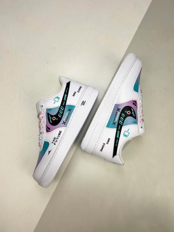 Custom Air Force 1 Graffiti Design Nike Sneakers