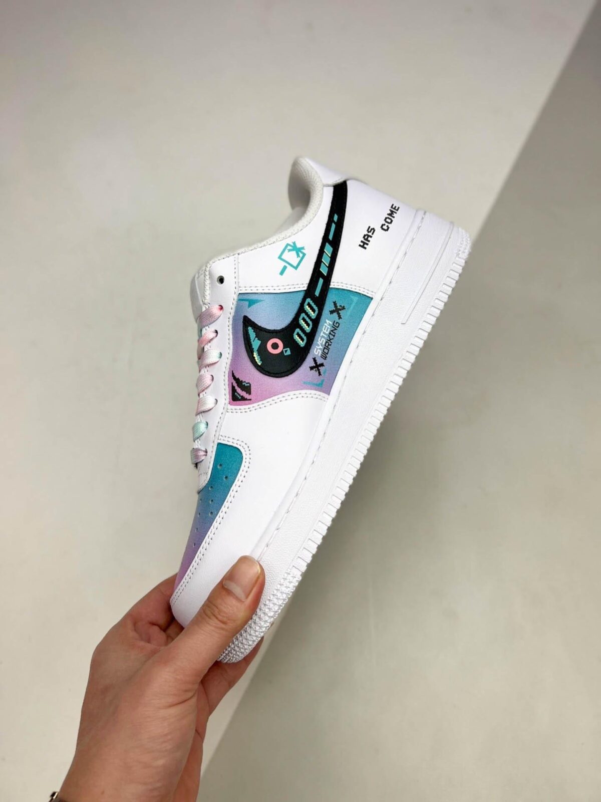 Custom Air Force 1 Graffiti Design Nike Sneakers