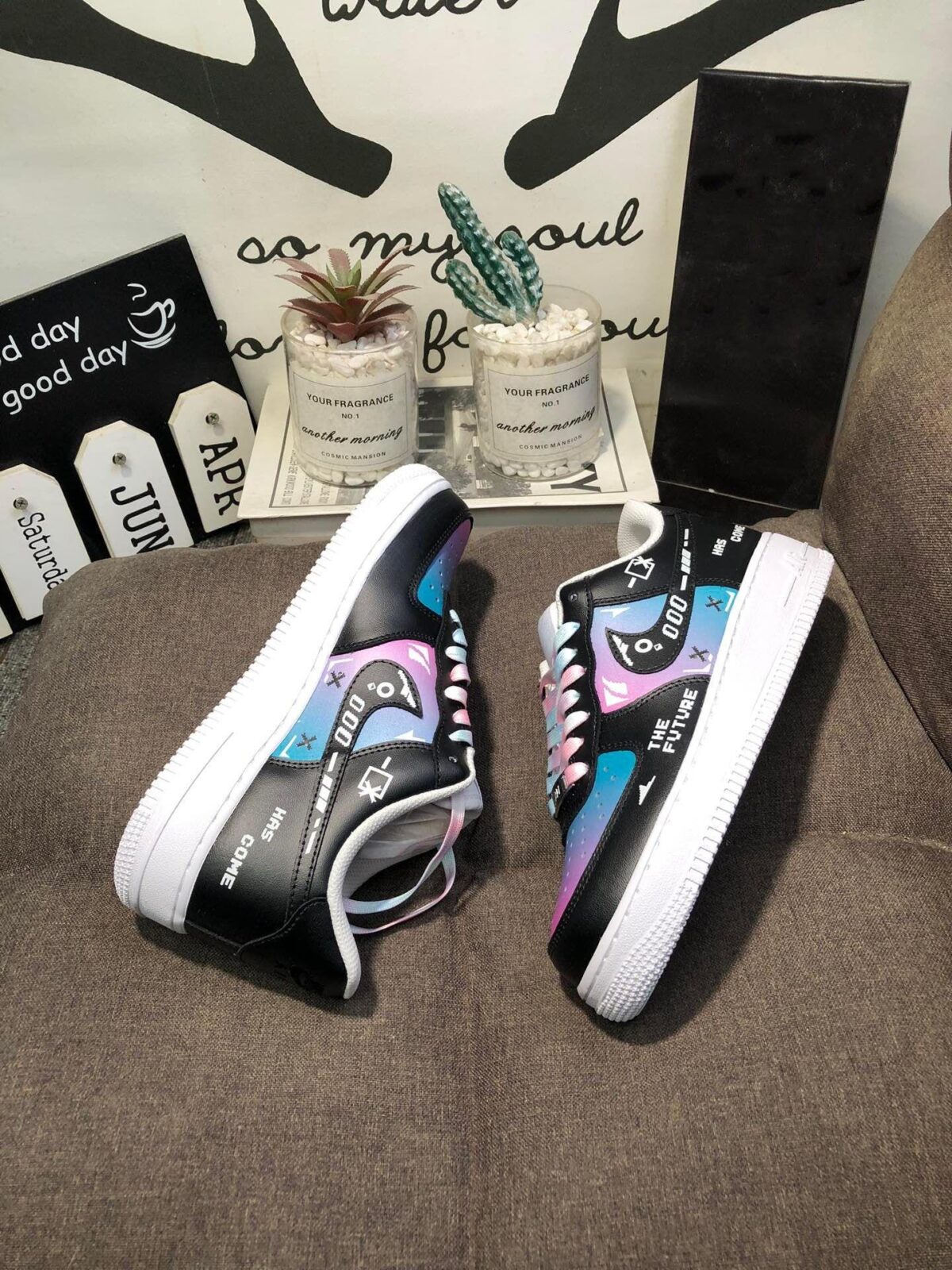 Custom Air Force 1 Handmade Graffiti Design Sneakers Gifts