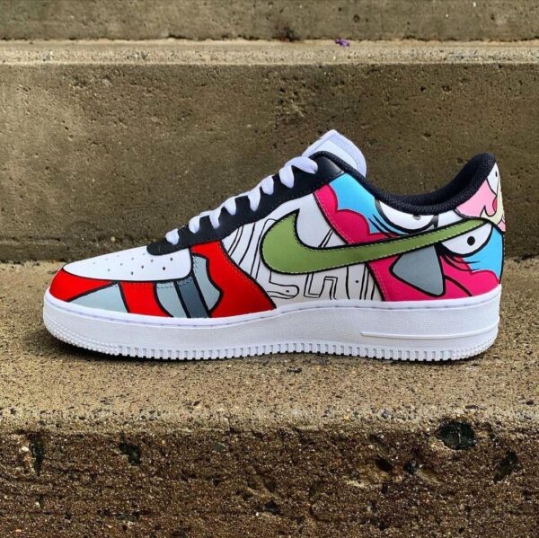 Custom Air Force 1 HandPainted Anime Abstract Street Style Sneakers