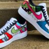 Custom Air Force 1 HandPainted Anime Abstract Street Style Sneakers