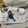 Custom Air Force 1 HandPainted Anime Mario Wedding Sneakers