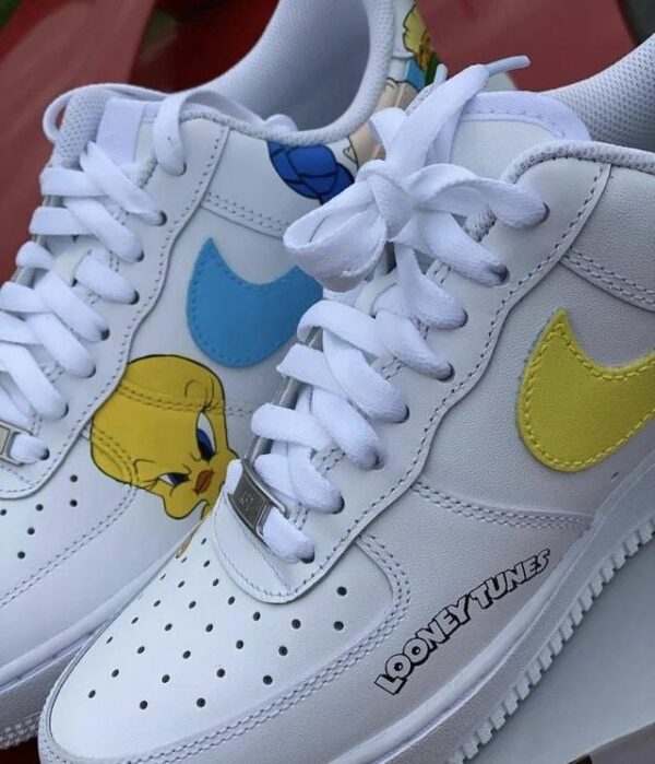 Custom Air Force 1 HandPainted Anime Sneakers for Street Style