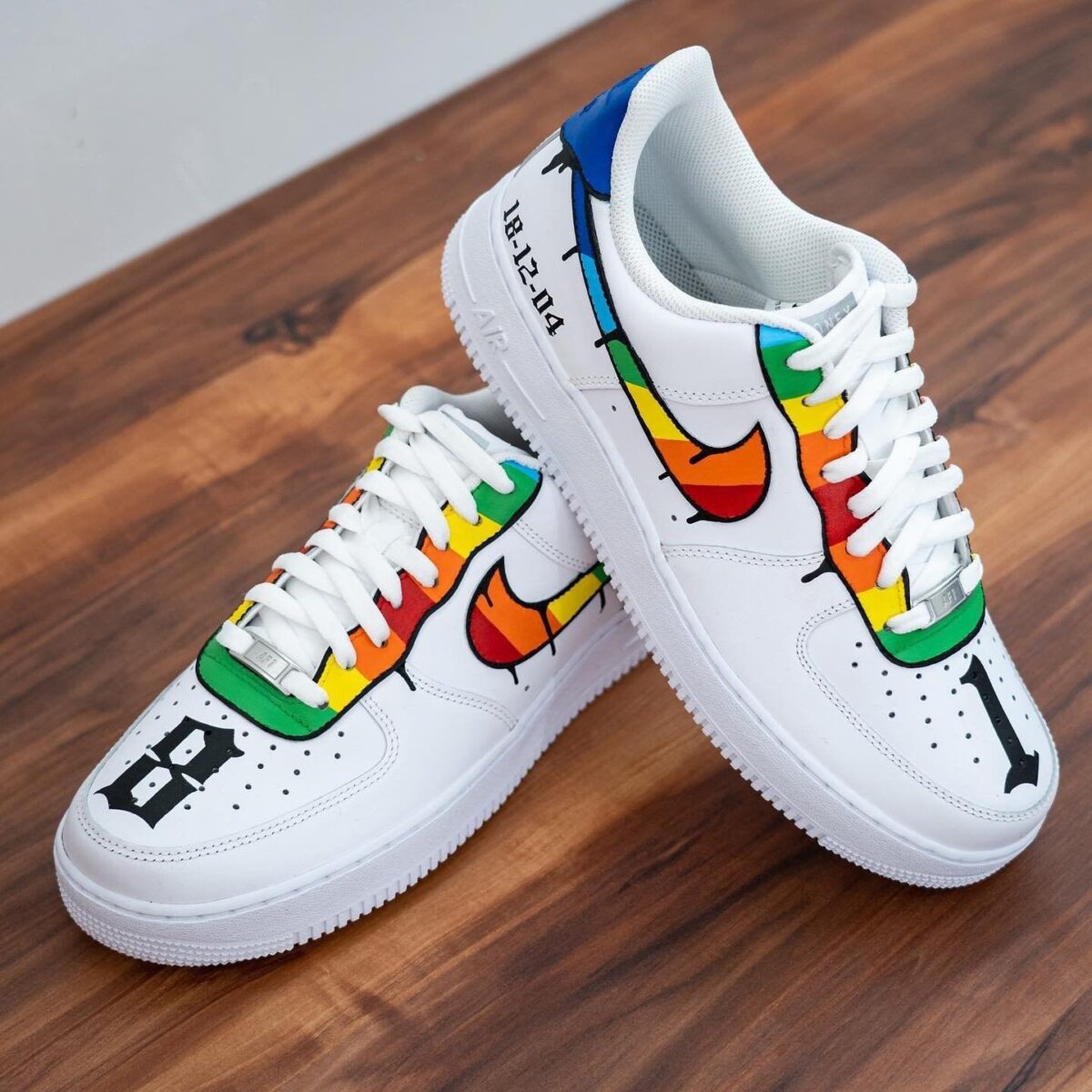 Custom Air Force 1 HandPainted Anime Sneakers for Trendsetters