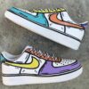 Custom Air Force 1 HandPainted Anime Sneakers in Street Style