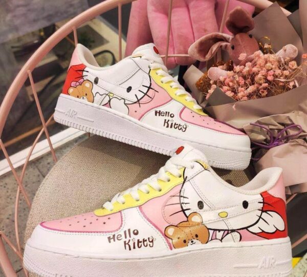 Custom Air Force 1 HandPainted Hello Kitty Anime Street Kicks