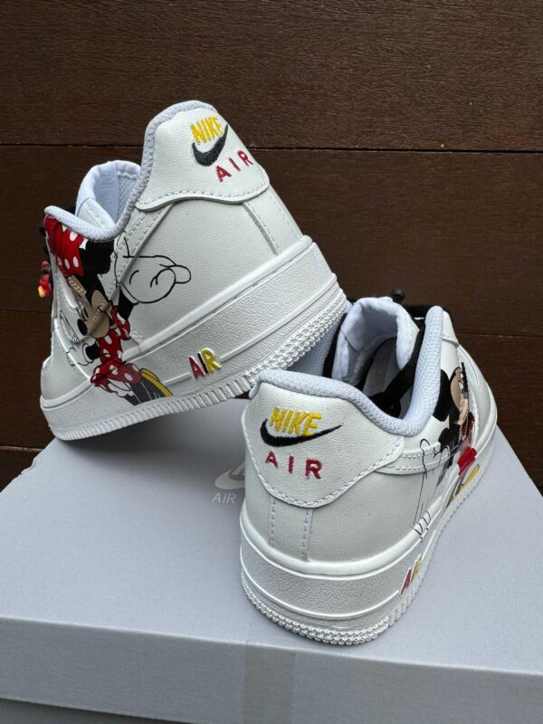 Custom Air Force 1 HandPainted Mickey Minnie High Fashion Sneakers