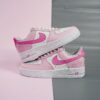 Custom Air Force 1 Handpainted Pink Sneakers Perfect Gift