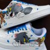 Custom Air Force 1 HandPainted Tom Jerry Anime Wedding Sneakers