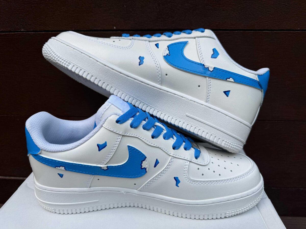 Custom Air Force 1 HandPainted Tom Jerry Anime Wedding Sneakers