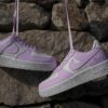 Custom Air Force 1 Lilac Dreams Personalized Purple Sneakers