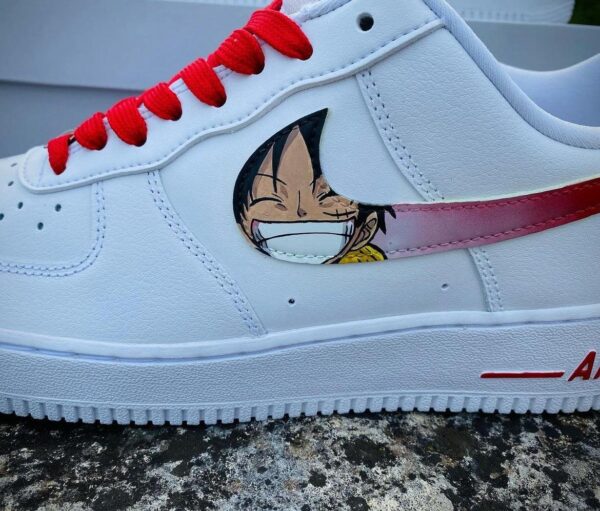 Custom Air Force 1 Luffy Sneakers