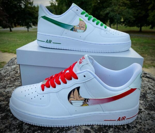 Custom Air Force 1 Luffy Sneakers