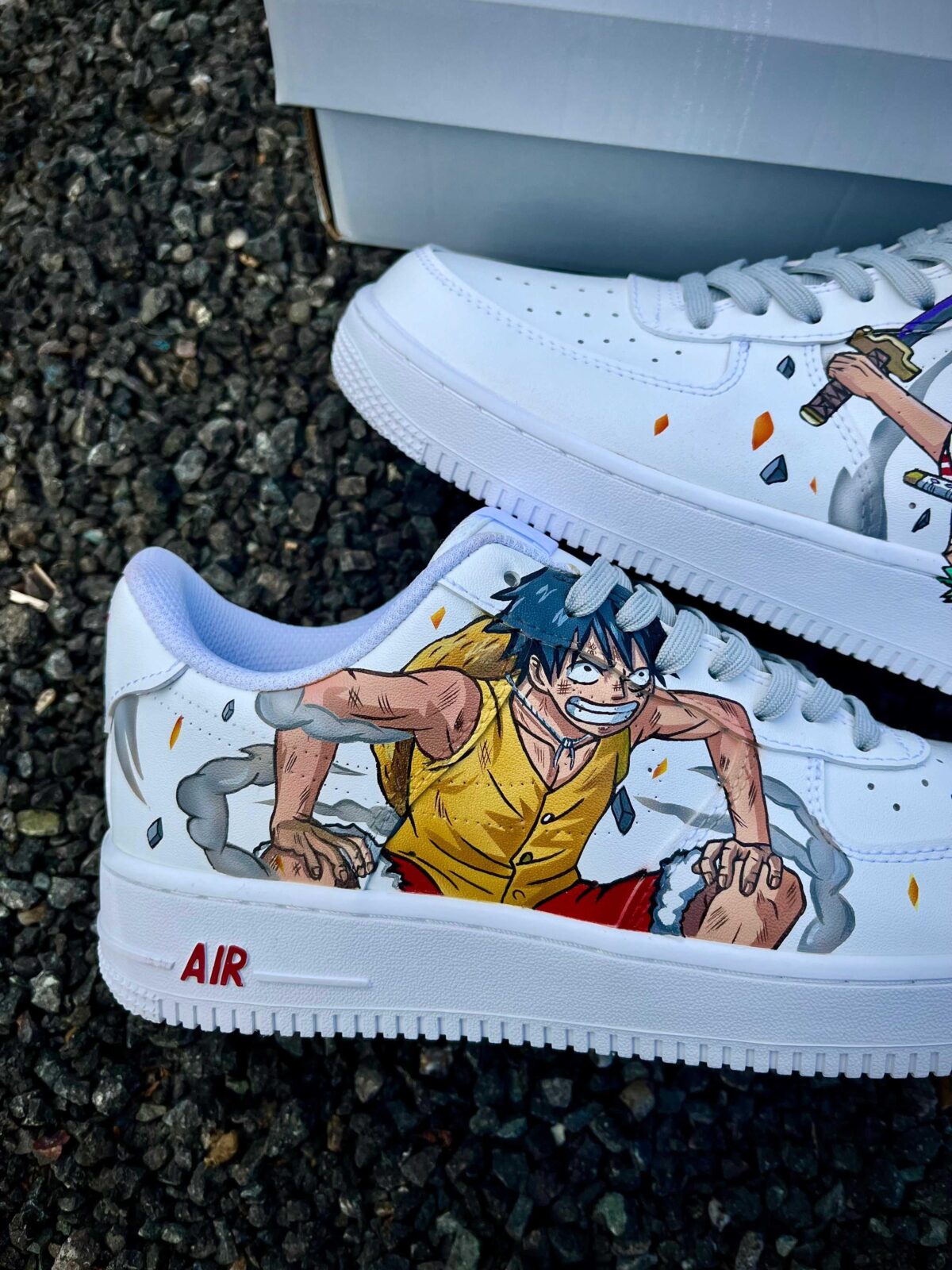 Custom Air force 1 Luffy Zoro One piece 1