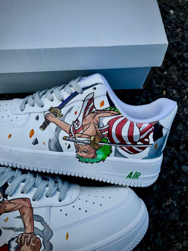 Custom Air force 1 Luffy Zoro One piece 1