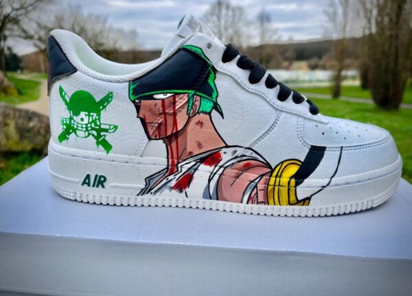 Custom Air force 1 Luffy Zoro One piece Sneakers