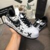 Custom Air Force 1 Panda Graffiti Design Sneakers