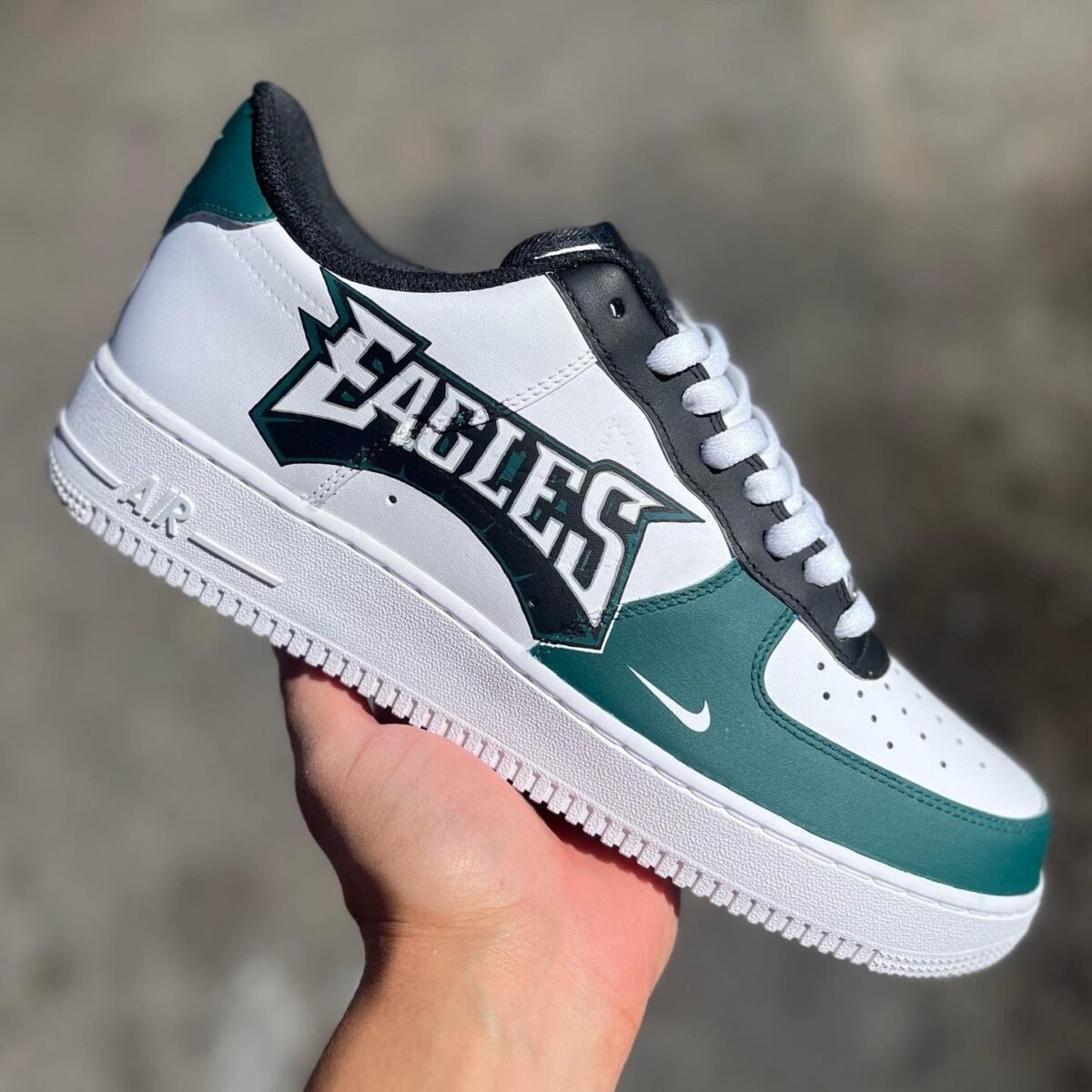 Custom Air Force 1 Philadelphia Eagles Sneakers