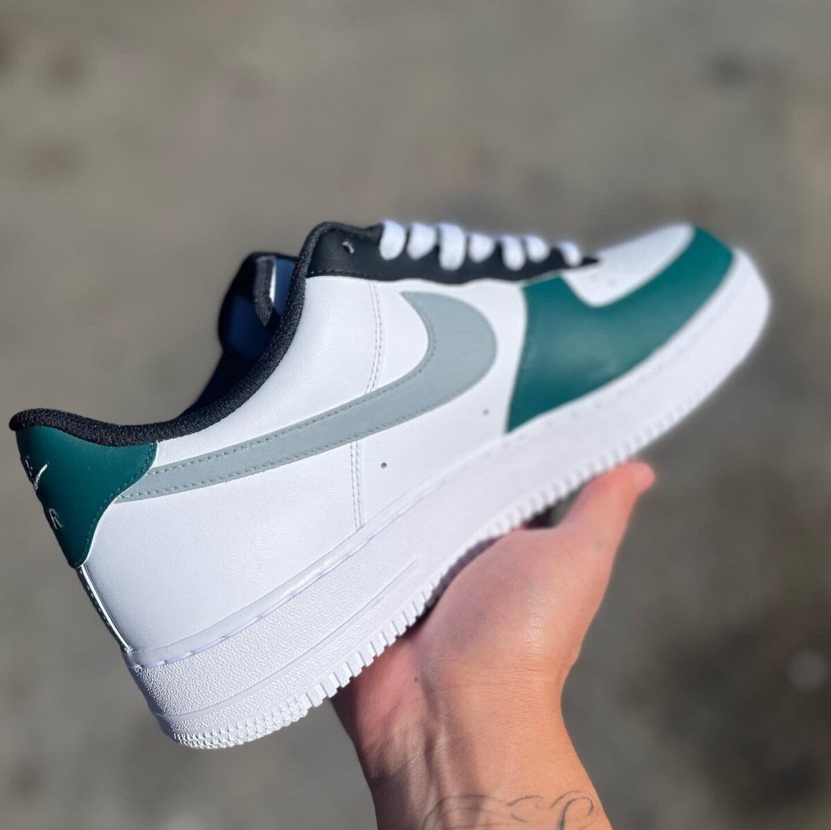 Custom Air Force 1 Philadelphia Eagles Sneakers