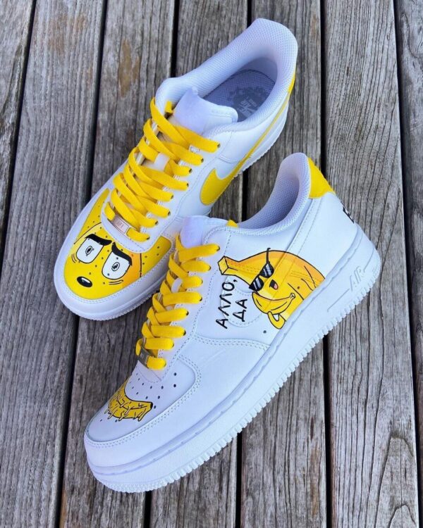 Custom Air Force 1 Sneakers HandPainted Anime Street Style