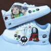 Custom Air Force 1 Spirited Away Anime Wedding Street Style Sneakers