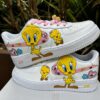 Custom Air Force 1 Tweety Bird Anime Street Style Sneakers