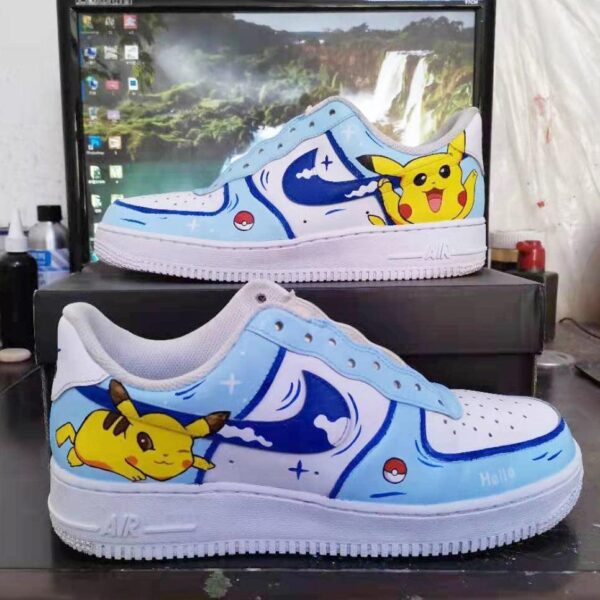 Custom Air Force 1 Unique Anime Edition Sneakers