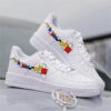 Custom Air Force 1 Unique Anime Wedding Sneakers HandPainted