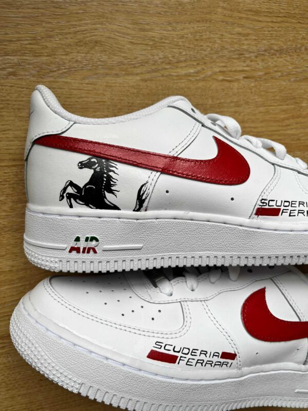 Custom Hand Painted F1 Team Racing Shoes Sneakers