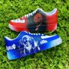 Custom Lil Durk Nike Air Force 1 Sneakers