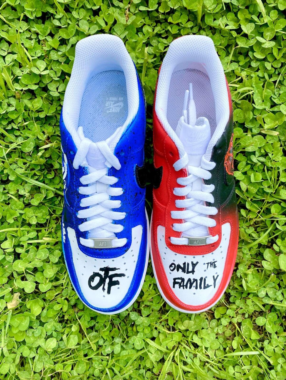 Custom Lil Durk Nike Air Force 1 Sneakers