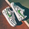 Custom Nike Air Force 1 Add Your Name Cartoon Design