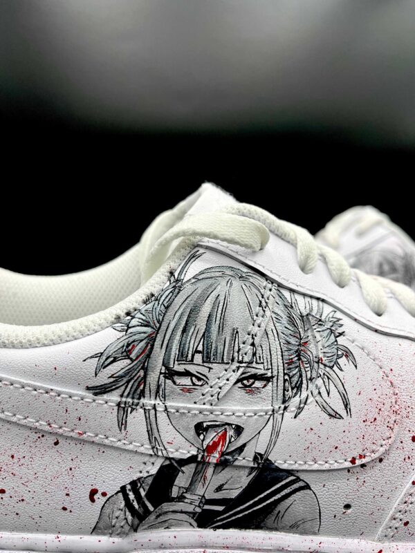 Custom Nike Air Force 1 Handpainted Toga Himiko Sneakers