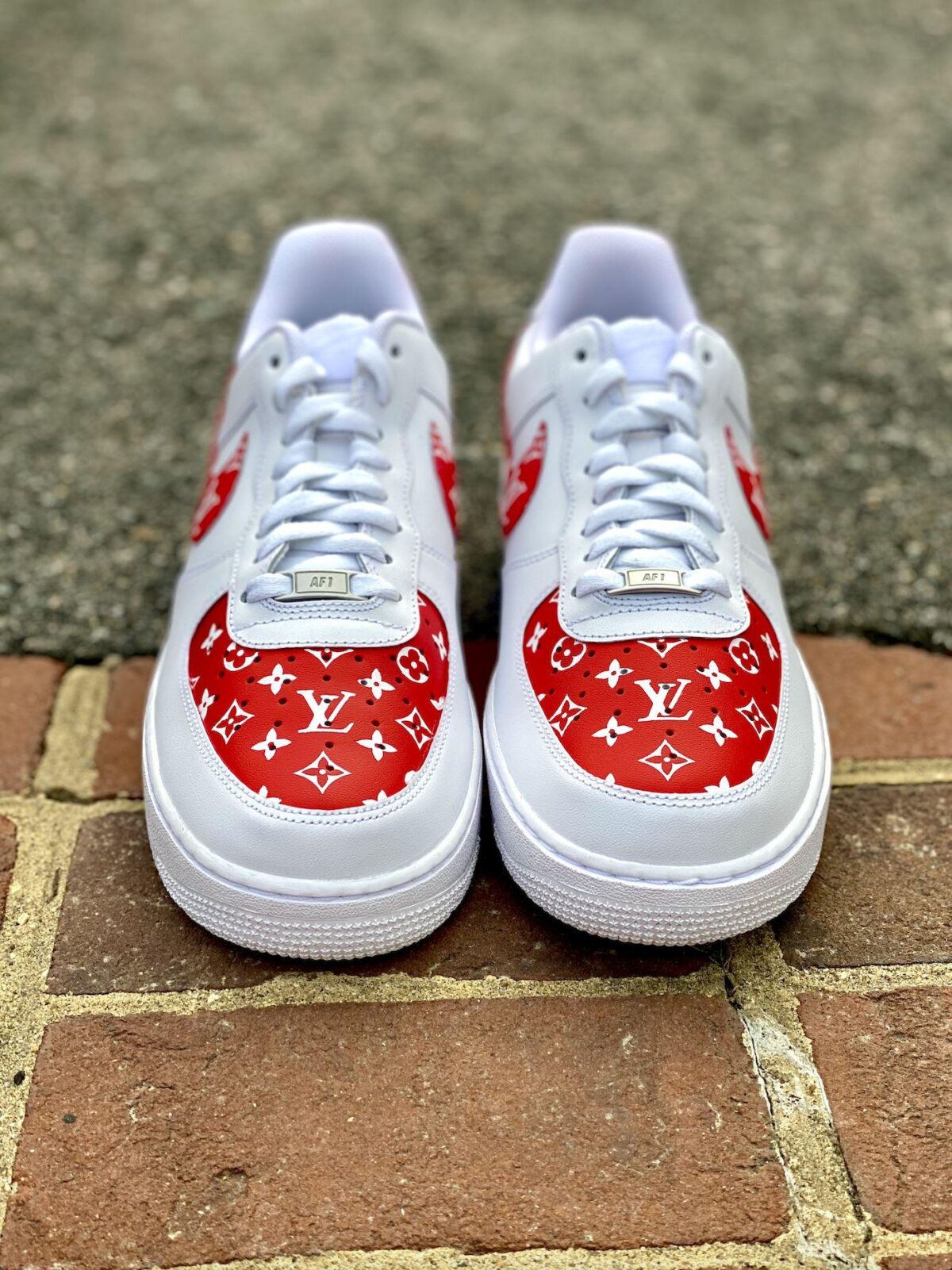 Custom Nike Air Force 1 Louis Vuitton